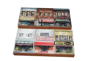 Butler Pa Downtown Shops Wood Shelf Sitter Cummings Jay Shoppe Lot Of 2 - Picture 1 of 6