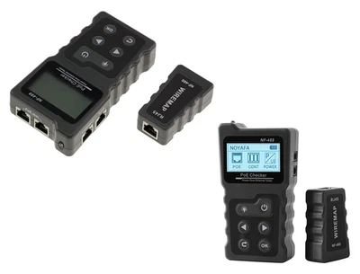 Tester per Cavi Di Rete RJ45 RJ11: Mappatura Dei Cavi, Test Poe (Presenza, Corre - Immagine 1 di 4