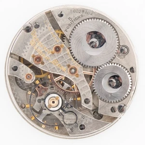 Waltham Railroad Grade Vanguard 16-Size 23-Jewel Antique Pocket Watch Movement - Picture 1 of 8