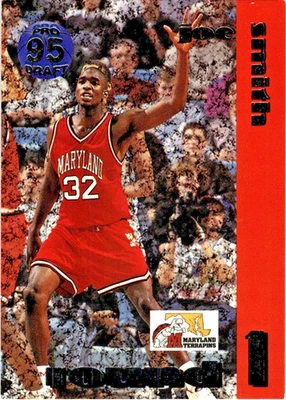 1995 Collect-A-Card Pro Draft - Joe Smith #18 (RC) - Image 1 of 2