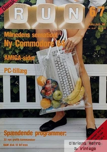 Run - 1986 - Nº 6/7 - Junio/Julio - Nueva York Commodore 64 - Danés - Imagen 1 de 3