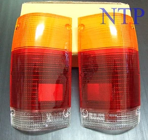 Tail Lights Lens Lenses For Ford Courier Mazda Bravo B2200 B2600 pickup 85 86 98 - Picture 1 of 4