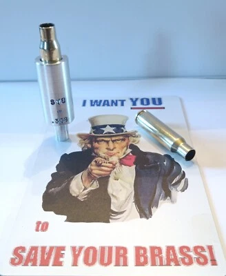 (.308 Winchester / 7.62x51) ¡AHORRA TU LATÓN! Herramienta de recarga recolector de caja de latón Foto 1 de 4