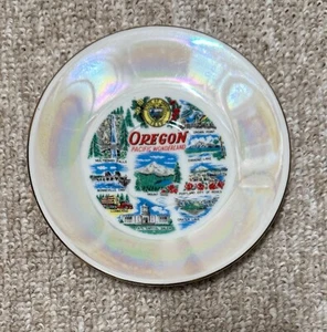 Vintage Oregon Gedenk-Untertasse ** sehr guter Zustand ** - Bild 1 von 2
