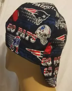 NFL New England Patriots P Custom Construction, Welder, Pipe-fitter, Biker Hat - Picture 1 of 2