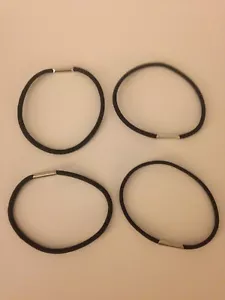 Lionel Type 2" BLACK Elastic Bands, Stretch to 6" for Flat Car Loads NEW, 4 Pack - Picture 1 of 2