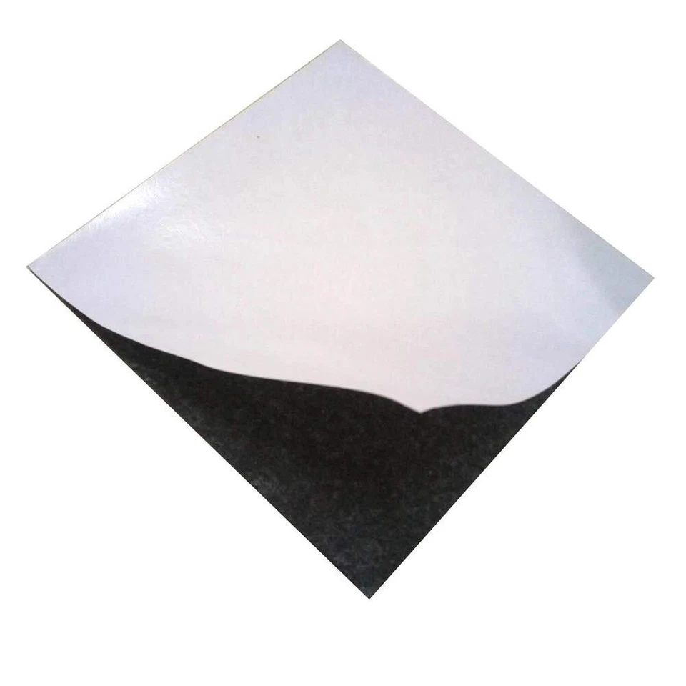 Black Heat Resistant Thin Silicone Rubber Gasket Sheet Adhesive Back 1/25 by 12