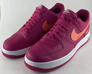 Nike Men's Air Force 1 '07 LV8 'World Tour Sz14 Magenta/Volt/White DD9540-600 - Picture 1 of 15