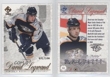 2001-02 Pacific Private Stock Gold /106 David Legwand #53