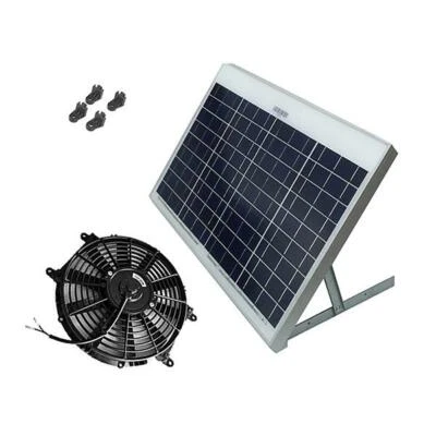 Powerful 50-Watt with 12 inch Solar Attic Gable Fan - Изображение 1 из 4
