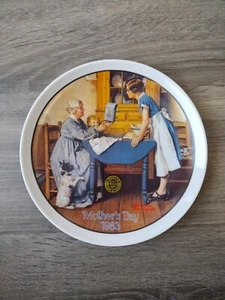 Norman Rockwell Plate Add Two Cups And A Measure Of Love Limited Numbered Cert - Picture 1 of 4