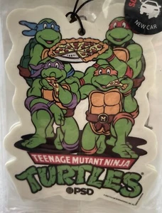 TEENAGE MUTANT NINJA TURTLES TMNT PSD THE BIG SNIFF AIR FRESHNERS 3 PACK NEW CAR - Picture 1 of 3