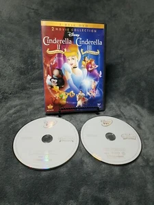 Disney Cinderella II III DVD 2 Disc Träume werden wahr & ein Twist in der Zeit 2012 - Bild 1 von 2