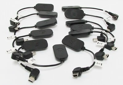 Lot of 12 Mini-USB B EMU (male) to 2.5mm (female) Jack Headset Adapter Motorola - Image 1 of 3