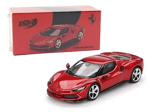 BBR Models 1:64 Ferrari 296 GTB Rosso Imola Diecast Model Car BBRFER64006 - Picture 1 of 4