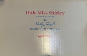 Danbury Mint Toddler Doll Collection Little Miss Shirley Porcelain Doll  - Picture 1 of 2
