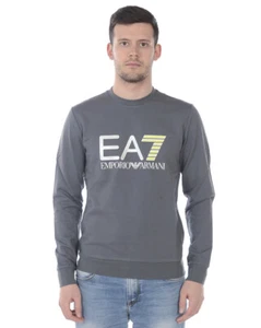 Emporio Armani Ea7 Sweatshirt Hoodie Man Grey 3HPM22 PJ05Z 1977 Sz. L MAKE OFFER - Picture 1 of 11