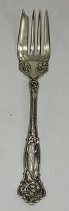 Horquilla para servir carne fría Whiting CARNATION plata esterlina 8 1/2" 1,92 Toz 1908 - Imagen 1 de 3