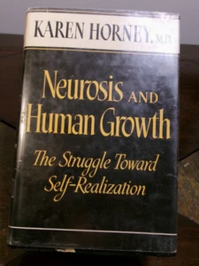 1950 NEUROSIS & HUMAN GROWTH STRUGGLE TOWARD SELF REALIZATION KAREN HORNEY HC-DJ - Picture 1 of 10