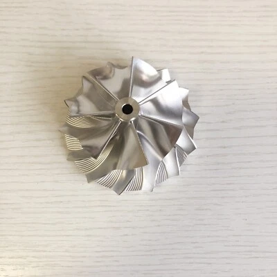 B03G Reverso 62.00/82.00mm 7+7 Holas Rendimiento Turbo Billet Compresor Rueda Foto 1 de 4