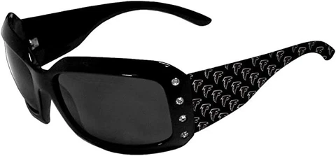 NFL Atlanta Falcons Women's Bling Rhinestone Designer Sunglasses Cover
