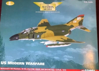 CORGI McDONNELL F-4D PHANTOM 78 TFS, 81st TFW, USAFE, RAF WOODBRIDGE AA33218 - Image 1 of 3