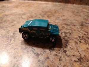 Hot Wheels Vintage 1991 Mattel Metallic Green B MAN Hummer HumVee (lose) - Bild 1 von 5