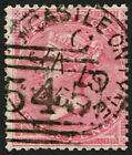 4D Sg 66B On Thick Paper Fu Newcastle On Tyne1858 Cds On Top Of 545 N