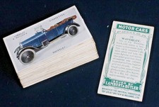 MOTOR CARS 2nd SERIES 1923 , VINTAGE , LAMBERT & BUTLER CIGARETTE CARDS, VG-EX