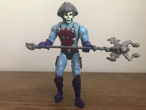 Skeletor Vintage New Adventures Of He-Man Figure 1989 Mattel MOTU Cover