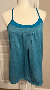 C9 by Champion Damen Tank Top Medium Racerback integrierter Sport-BH türkis blau - Bild 1 von 9