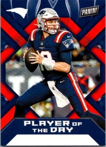 Jugador del día de fútbol americano Panini NFL 2022 #10 Mac Jones - Imagen 1 de 1