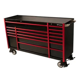 1.8M Black Industrial Heavy Duty Rolling Tool Chest 17 Drawers M-GTH1817B - Picture 1 of 7