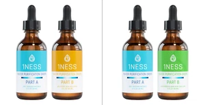2 pezzi 1ness gocce per trattamento acqua - bottiglie di vetro - kit citrico e HCL da 2 oz - Foto 1 di 13