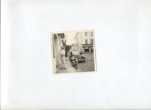 N°10735 / CITROEN traction photo d'amateur d'epoque dans l'Allier - Picture 1 of 1