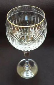 Copa de vino globo vintage Waterford Hanover Gold Marquis Collection 8 5/8" - Imagen 1 de 10