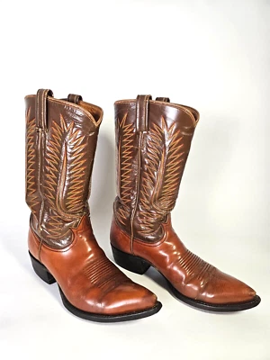Tony Lama Mens Cowboy Boots size 10 *please read description - Image 1 of 4