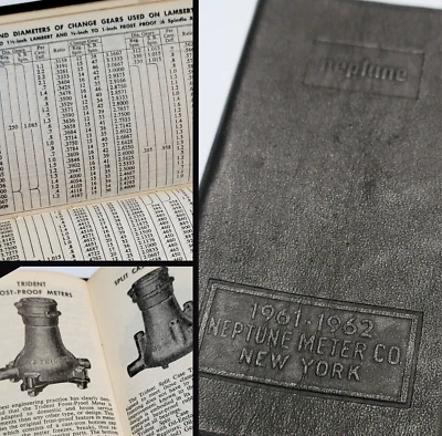 1961 NEPTUNE METER CO Trident Water Works Engineering Technical Reference Guide - Image 1 of 4