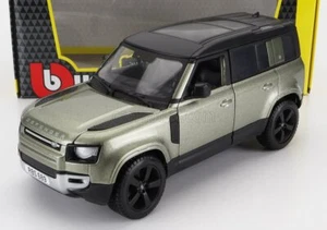 MODELLINO AUTO STATICO DIECAST LAND ROVER NEW DEFENDER 110 2020 VERDE SCALA 1/24 - Foto 1 di 5