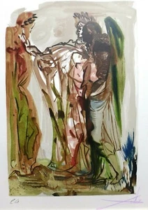 ORIGINAL SALVADOR DALI "Purgatory 11" from the Divine Comedy1960-64, Hand-signed - Picture 1 of 11