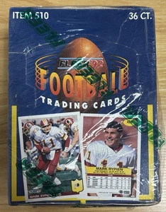 Scatola calcio Fleer 1992 sigillata in fabbrica - Foto 1 di 2