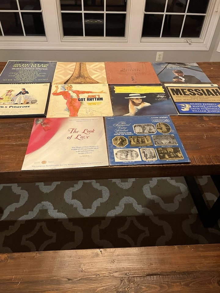 Lot of 10 Vintage Vinyl Orchestra Please See Photos for Titles - Image 1 of 4