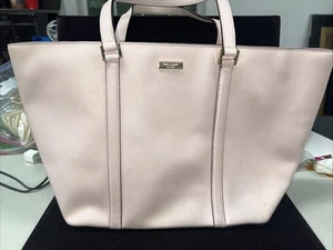 Kate Spade Baby Rosa Saffiano Leder Tasche Schultertasche - Groß - Bild 1 von 13