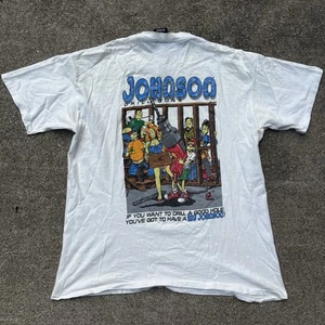 Vintage Big Johnson Drill Guns Made In USA T-Shirt L 90’s - Bild 1 von 6