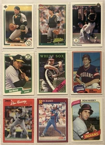 19 tarjetas de béisbol Ron Hassey - Imagen 1 de 4