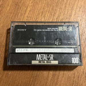 Sony Metal-SR 100 Blank Cassette Tape - Picture 1 of 4