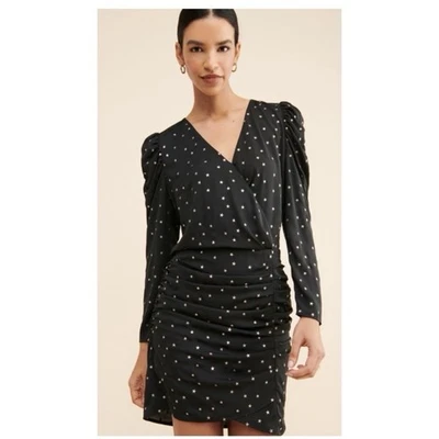 Mini Vestido Current Air Dew Drop Star Negro Para Mujer Mediano Fiesta Formal Oscuro Mujer Foto 1 de 4