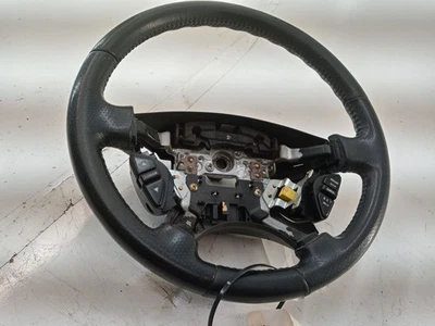 02-06 ACURA TL STEERING WHEEL BLACK LEATHER W/ SWITCHES OEM USED TESTED  - Imagem 1 de 4