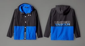 Under Armour Boys Colorblock Lightweight Fleece Lined Phenom Jacket Size X-Large - Picture 1 of 10