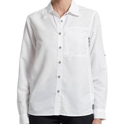 Mountain Hardwear Canyon Manga Larga UPF Camisa de Sol Para Mujer XS Blanca NUEVA Gorpcore Foto 1 de 4